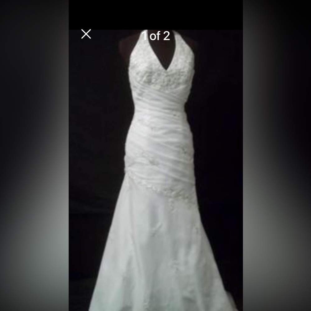 Mermaid style wedding dress